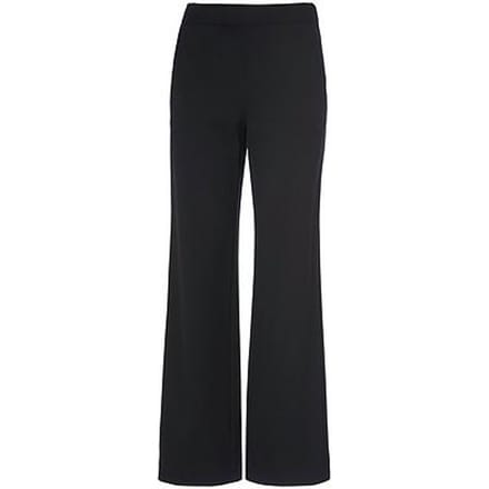Jersey broek pasvorm Cornelia Van Peter Hahn zwart