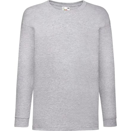 T-shirt met lange mouwen kind Fruit of the Loom