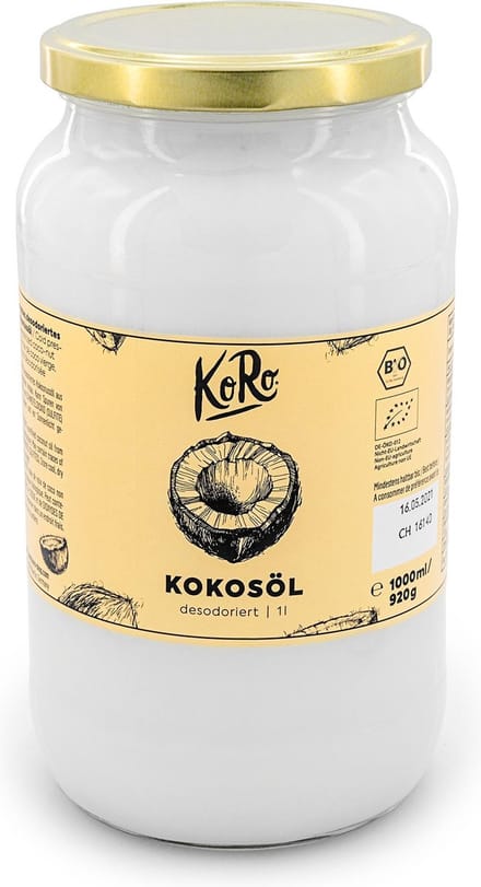 KoRo | Bio kokosolie geurloos 1 L