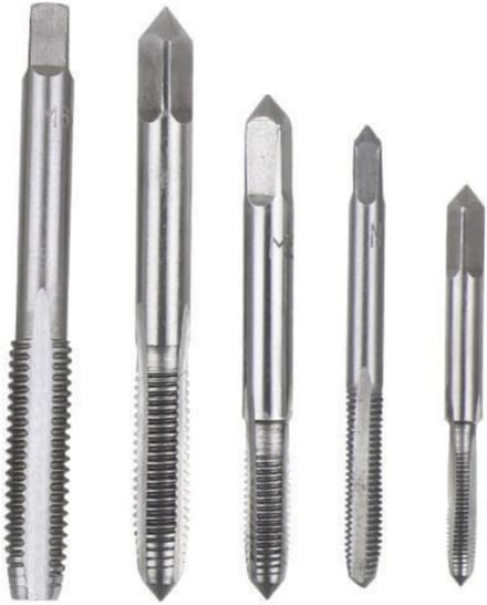 High-Speed Metrische Tap Set - 5-delig Staal