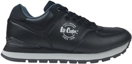 Lee Cooper LCJ-23-31-3073M Heren Sneakers Zwart - Maat 42