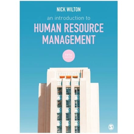 An Introduction To Human Resource Management - Wilton, Nick