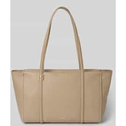 Calvin Klein Emblem Pebb - Shopper (desert taupe)