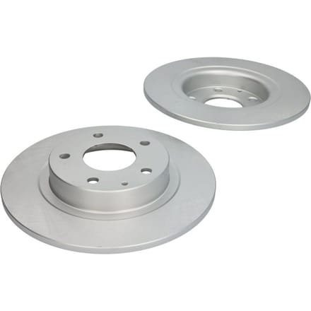 Remschijf FERODO DDF2477C achter, compleet, 2 stuk