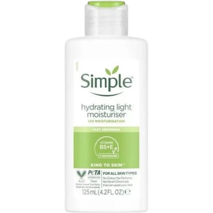 Simple Hydrating Light Moisturiser 125 ml