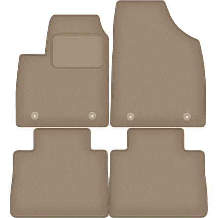 Wielganizator WLG-CARLUX - Auto Matten - Beige - MG HS SUV (2018-)