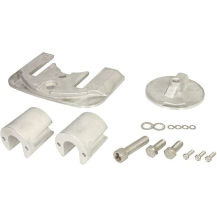 Tecnoseal aluminium anodeset voor MerCruiser Bravo 2 + MerCruiser Bravo 3