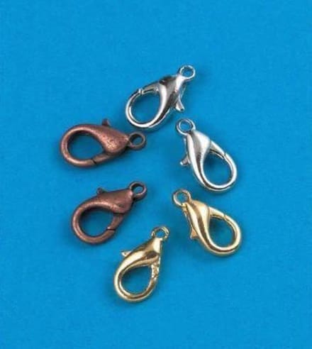 Karabiner Antraciet 12 millimeter 5 Stuks