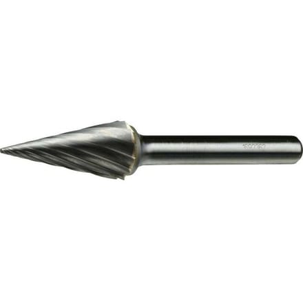 LUKAS-ERZETT A10051225601 Frees Hardmetaal Spitse kegel Lengte 40 mm Afmeting, Ø 12 mm Werklengte 25 mm Schachtdiameter 6 mm