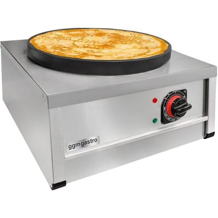 GGM Gastro Crêpes-Gerät - Ø 400mm Zilver