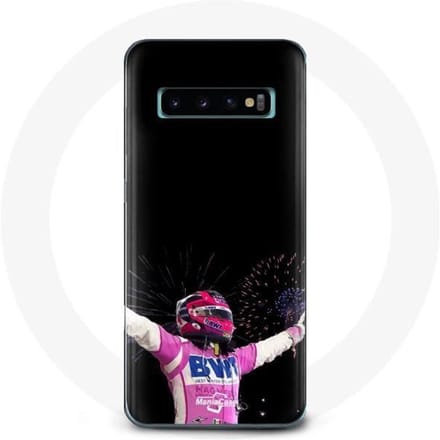 Hoesje voor Samsung Galaxy S10 plus Formule 1 Sergio Pérez Mendoza won de race
