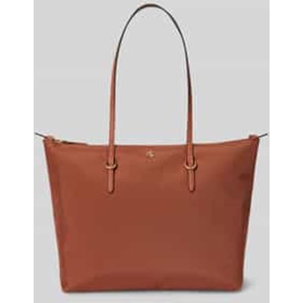 Handtas met logodetail