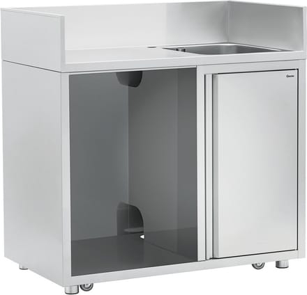 Bartscher Mobiel Spoelcentrum BR1200 GS - 306800 - Horeca & Professioneel - Horeca & Professioneel