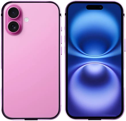 Rixus Crash Guard Case For Apple iPhone 16 Pink