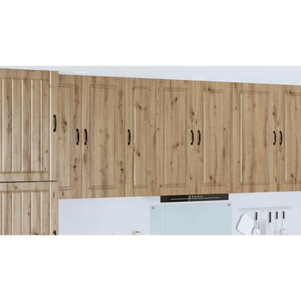 vidaXL - Vaatwasserpaneel - Kalmar - Artisan - Eiken - 30 - x - 31 - x - 100 - cm