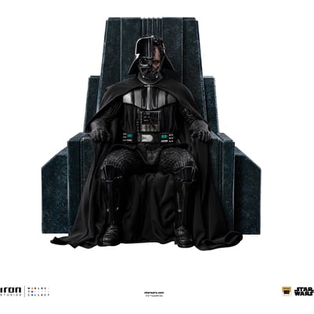Iron Studios Star Wars Darth Vader on Throne Art Scale 1/10 Statue