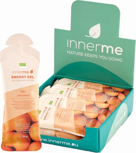 Innerme Energy Gels 'Fast' Sinaas - Bio & Vegan - 12 Energy gels 35g