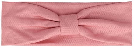 Haarsoires Haarband Knoop 8cm – Effen Patroon – Jersey Stof – Roze
