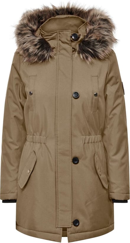 ONLY - ONLIRIS FUR WINTER PARKA LIFE CC OTW - Dames - Gewatteerde jassen