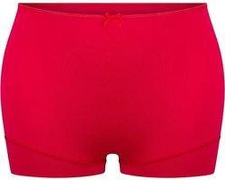 RJ Pure Color Dames Short Extra Hoog Donkerrood 3XL