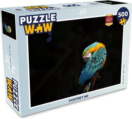 Puzzel Portret nr - Legpuzzel - Puzzel 500 stukjes
