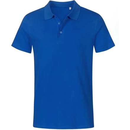Herenpolo 'Jersey' met korte mouwen Royal - M