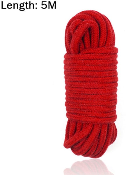 Intiem Cadeau - Bondage Touw - BDSM - Rood - 5 Meter