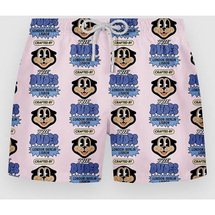 The Dudes Wrapper Swim Boardshorts patroon