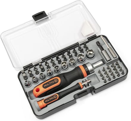 57-delige Bit- en Dopsleutelset met Ratel - Complete Schroevendraaier Set