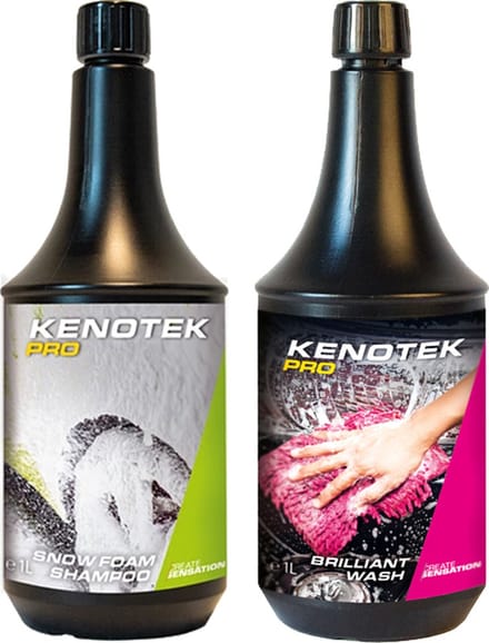 KENOTEK - PRO Snowfoam 1L + Brilliant Wash 1L. - 1000ml