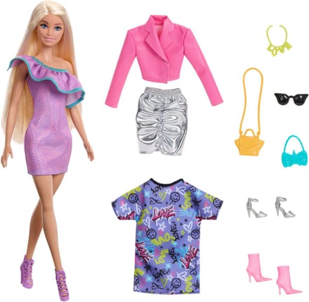 Barbie & Party Fashions Speelpoppen