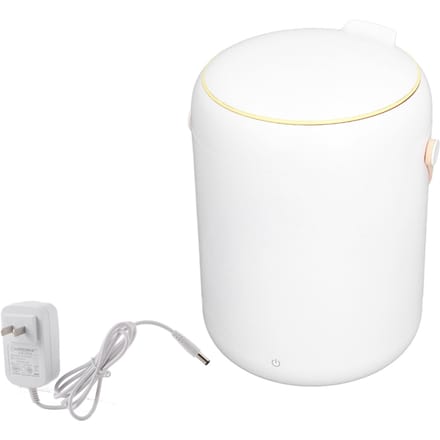 Mini Machine à Laver Portable Lave-linge Intelligent pour Sous-vêtements Capacité 3L blanc