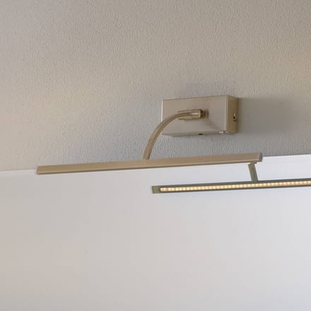 Freelight LED wandlamp Matisse, breedte 45 cm, zilver