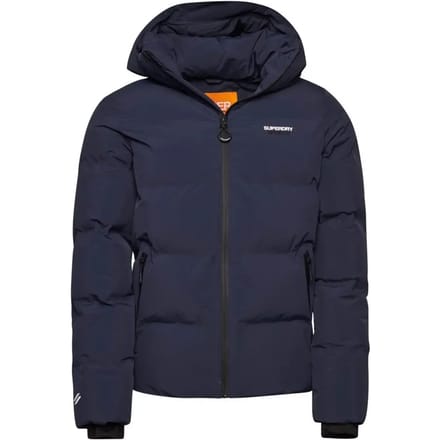 Rechte jas met capuchon Superdry