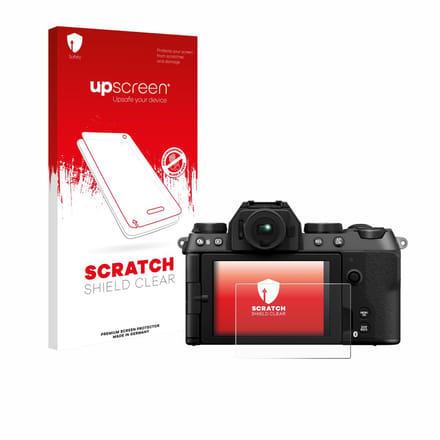 upscreen - Screenprotector voor Fujifilm X-S20 - Folie Beschermfolie transparant