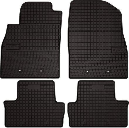 Wielganizator SolidPRO Serie - Zwarte Rubber Automatten - Opel Ampera I Hatchback - 2012-2017 - Op Maat