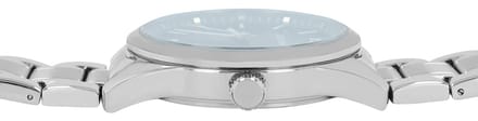 JUST WATCH herenhorloge roestvrij staal zilver, datumweergave