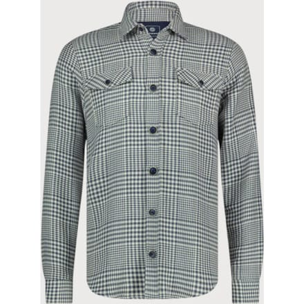 Blue Industry Overshirt met ruitmotief |