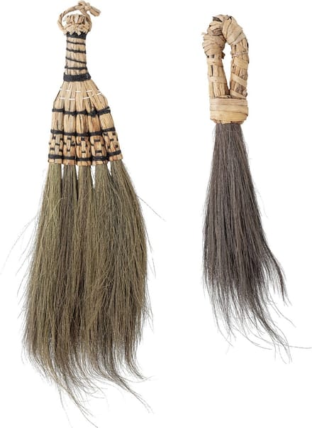 Bloomingville Wanddecoratie zeegras nature Hevan - set van 2
