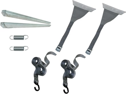 Haba Stormbandenset Thu-Fia - Luifelaccessoires - Grijs
