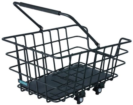 Aluminium fietsmand achteraan Mijnenpieper