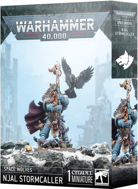 Beeldje Games Workshop Warhammer 40k - Space Wolves Njal Stormcaller (2025)
