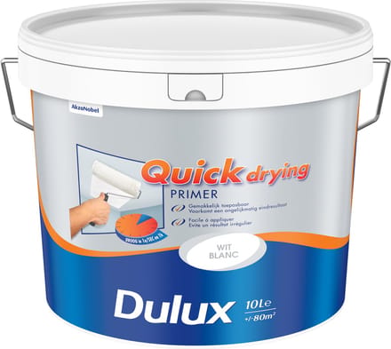 Dulux - Quick Drying Primer - Wit - 10 L