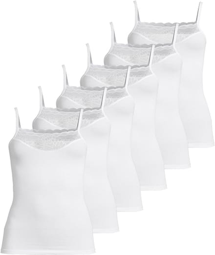 Conta Dames spaghettitop 6 pack Modal