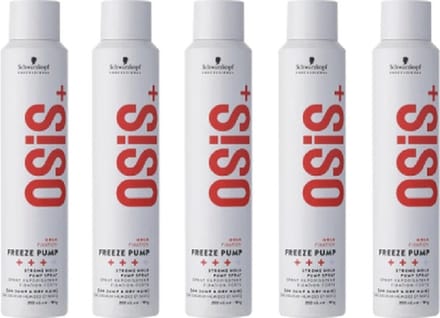 10x Schwarzkopf Osis Freeze Pump Spray 200ml