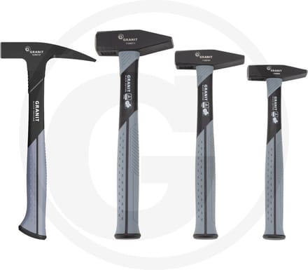 GRANIT BLACK EDITION - Glasvezel hamerset - 4 delig