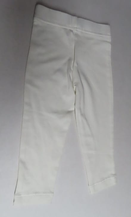 Legging - Meisje - Ecru - Effen - 3/4 lengte - 2 jaar 92