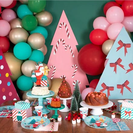 Papieren servetten candy cane - kerst - kerstmis - 20 servetten