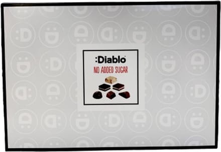 Diablo | No Added Sugar | Chocolate Box | 142g