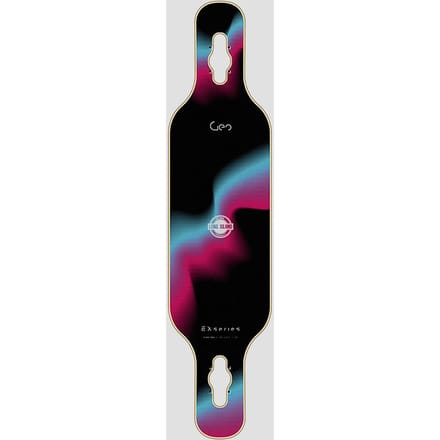 Long Island Longboards Geo V2 40"X9.4" Flex2 Fiberflex Deck patroon